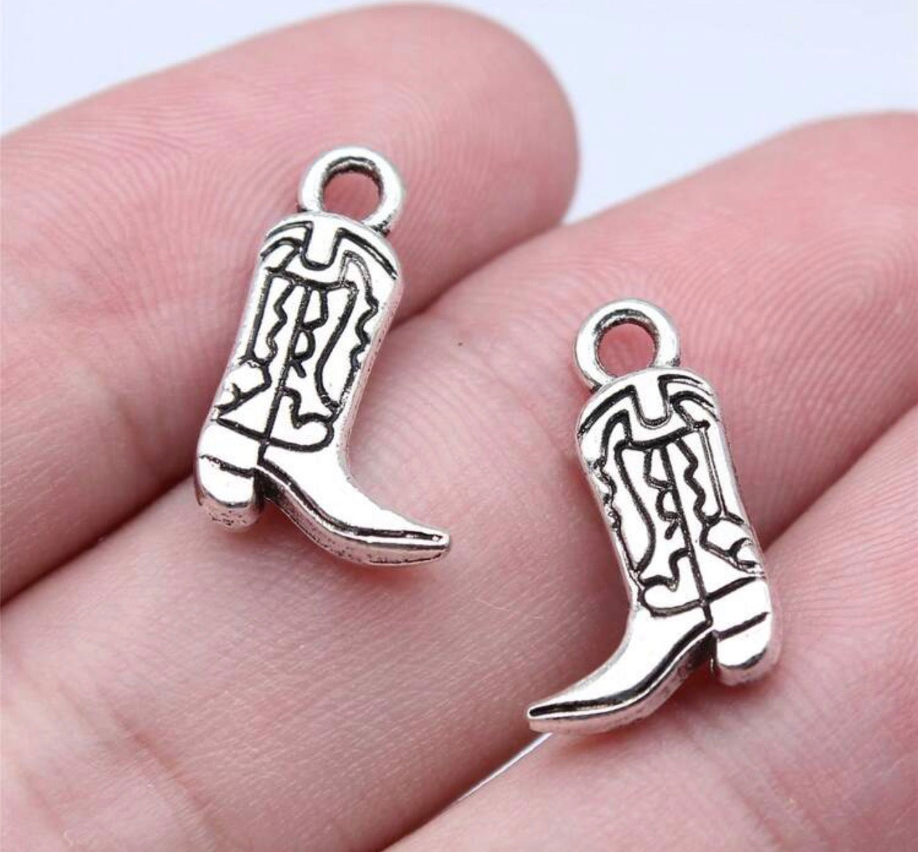 Silver Western Charms