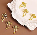 Gold Bow Charms