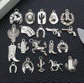 Silver Western Charms