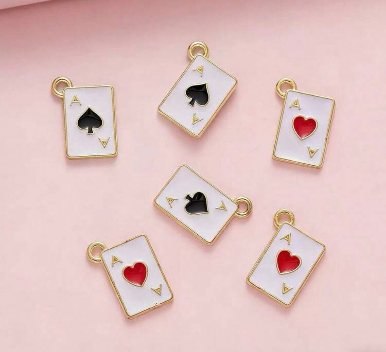 Playing Card and Suit Charms