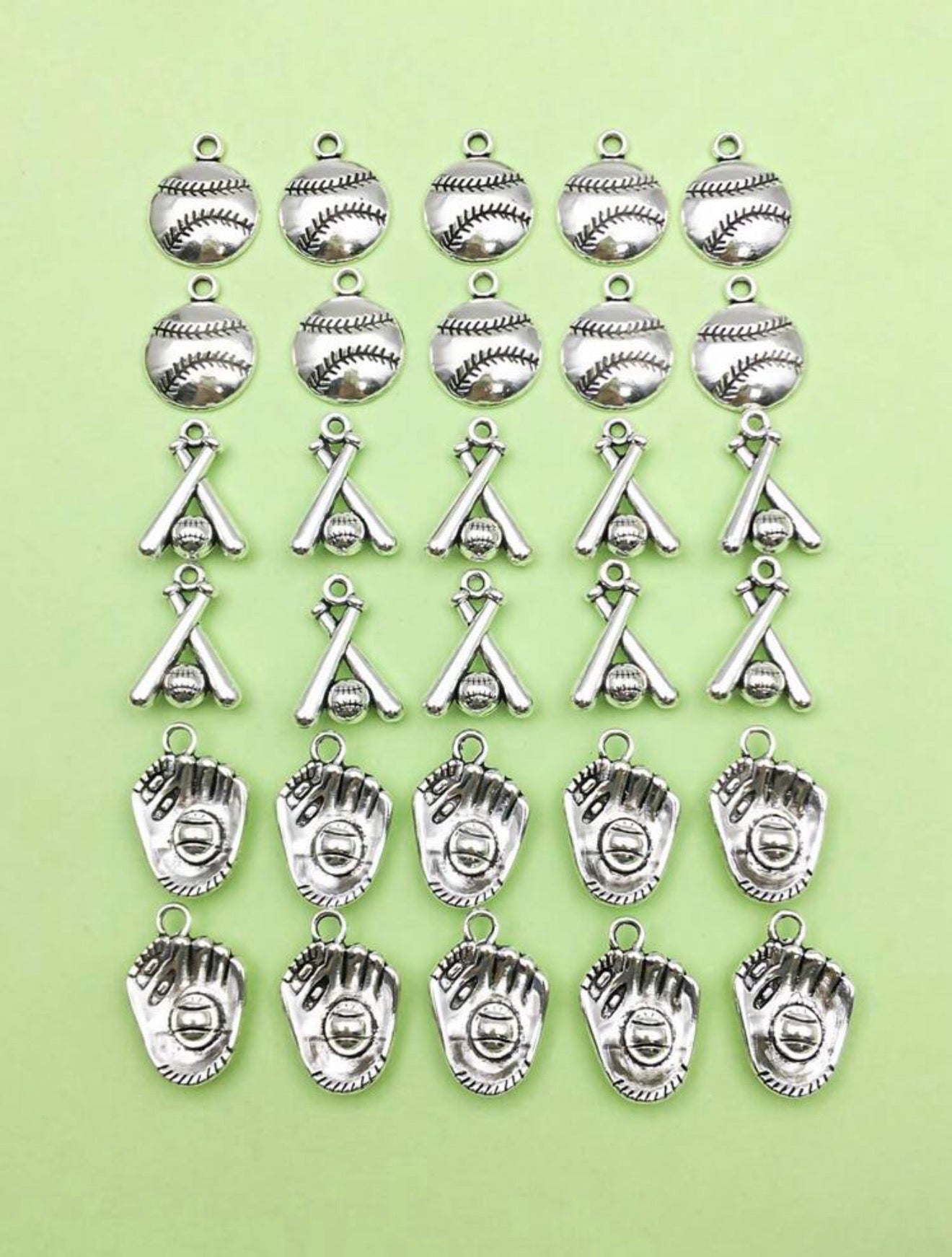 Baseball Charms