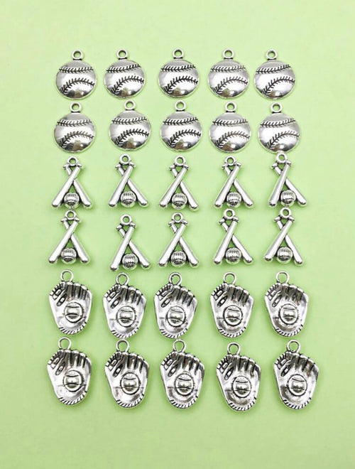 Baseball Charms