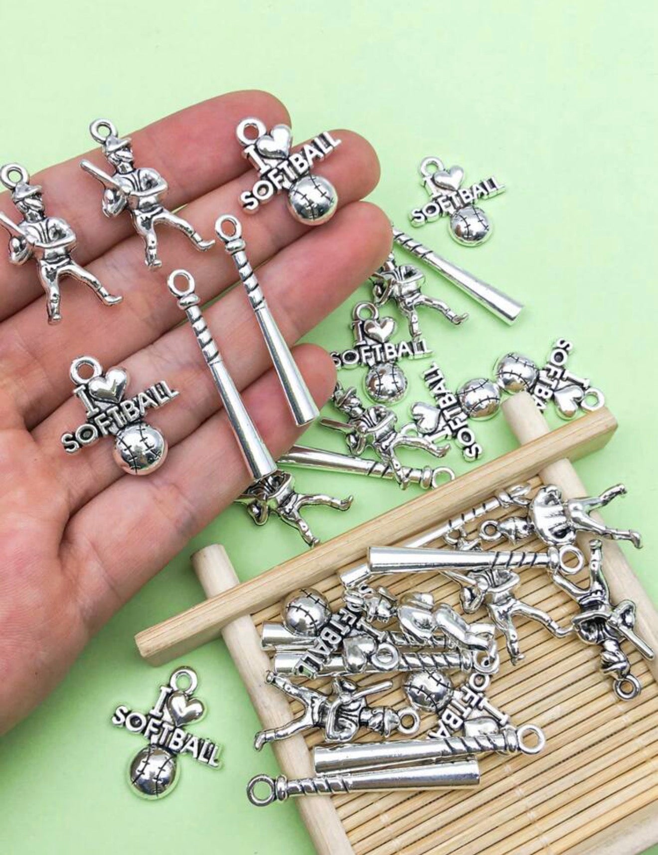 Baseball Charms
