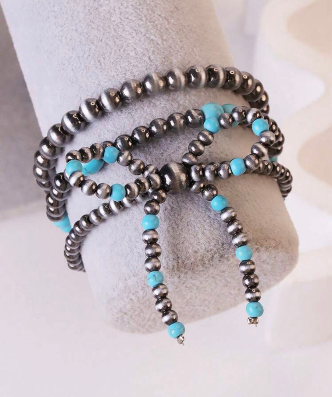 Western Bow Bracelet Triple-Stack