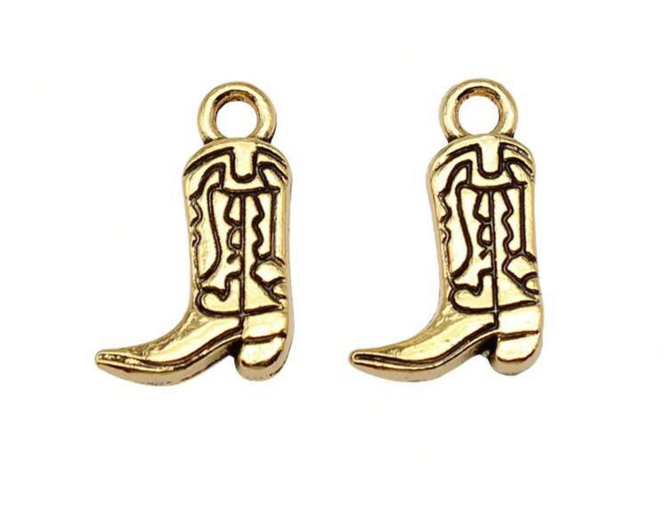 Gold Western Charms