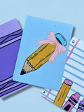 Coquette Hand Painted Clipboard