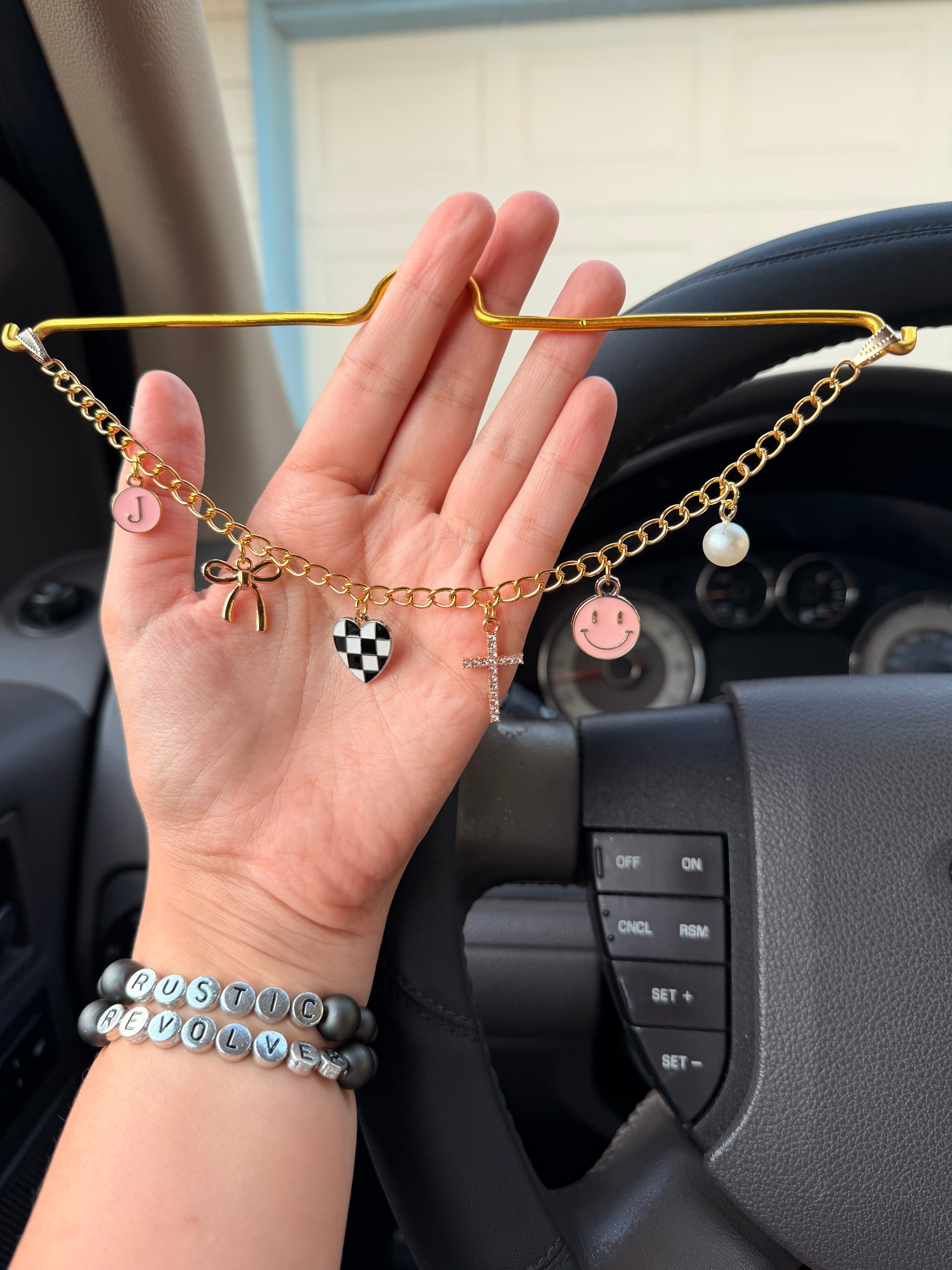 Rearview Mirror Car Charm