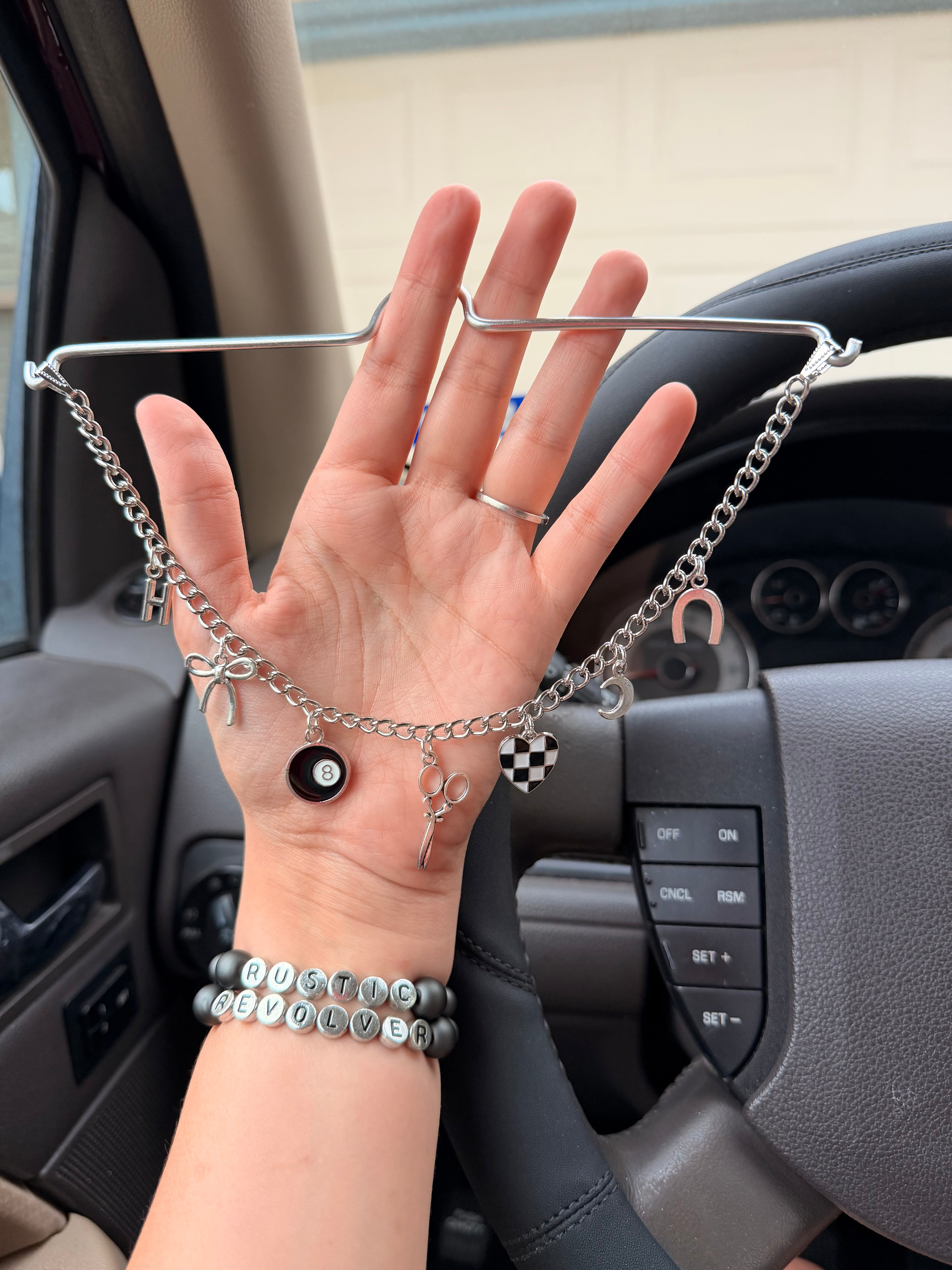 Rearview Mirror Car Charm