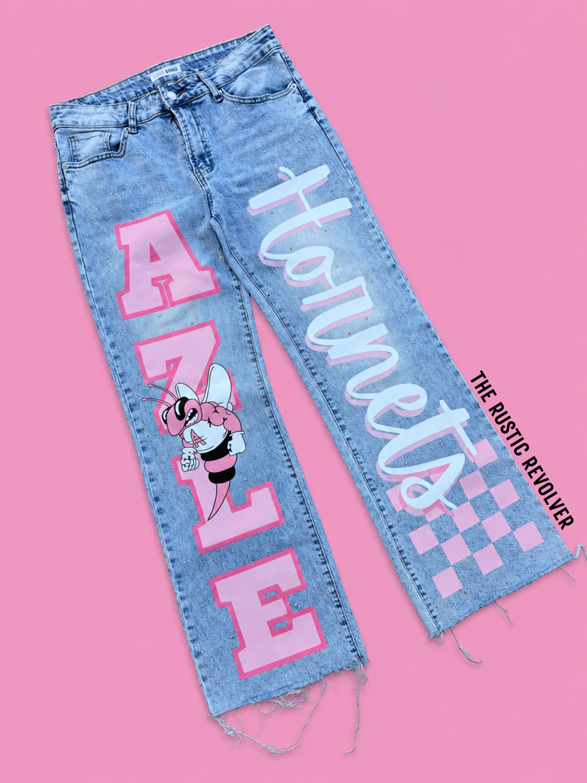 Pink Hornet Pride Denim