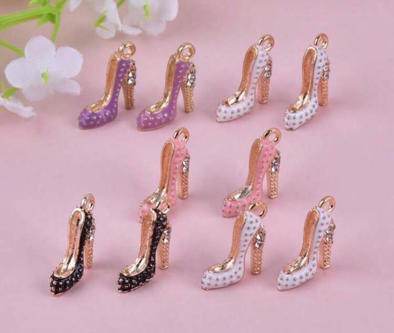 High Heel Charms