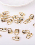 Rhinestone Locket Charm