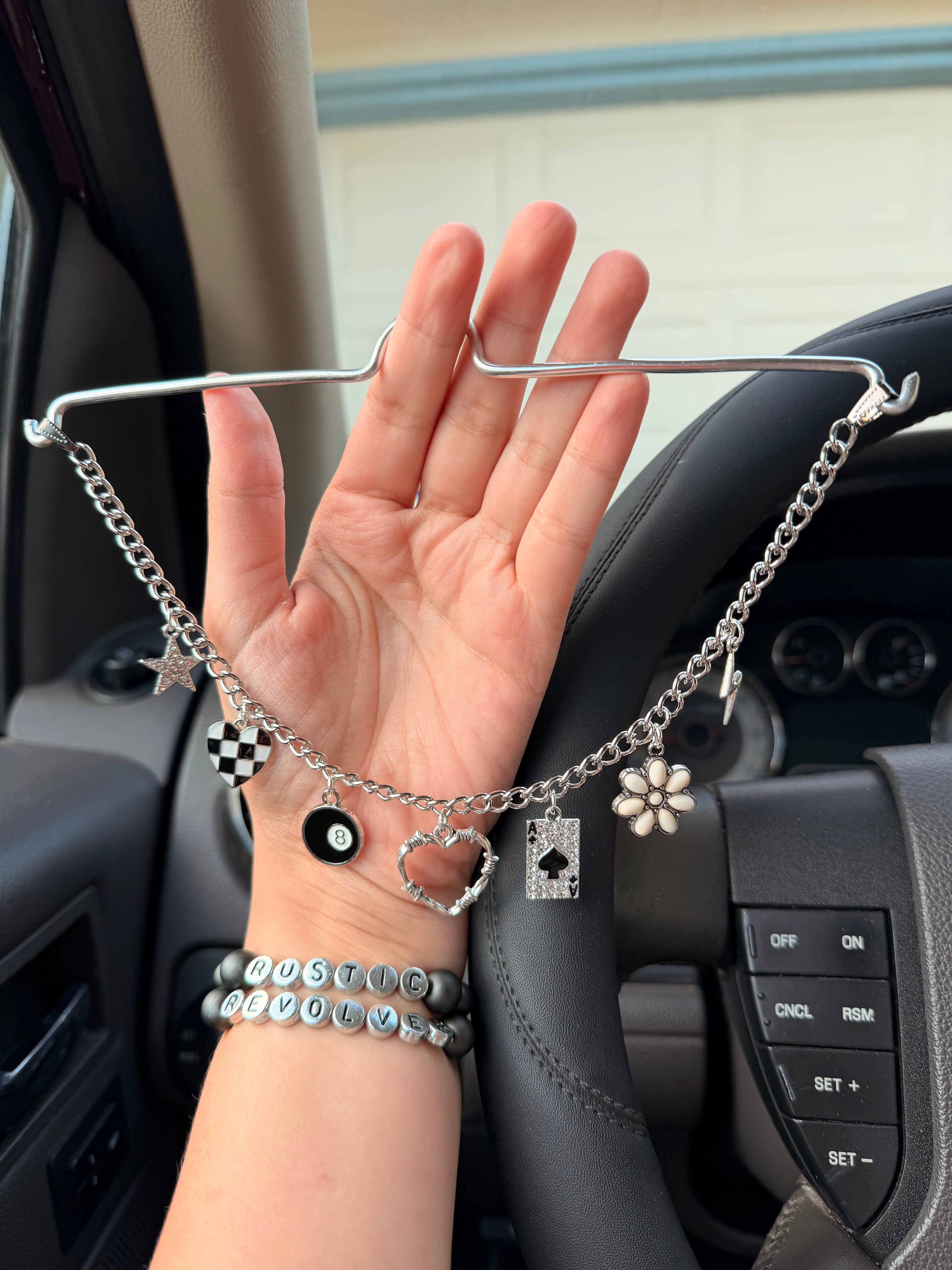 Rearview Mirror Car Charm