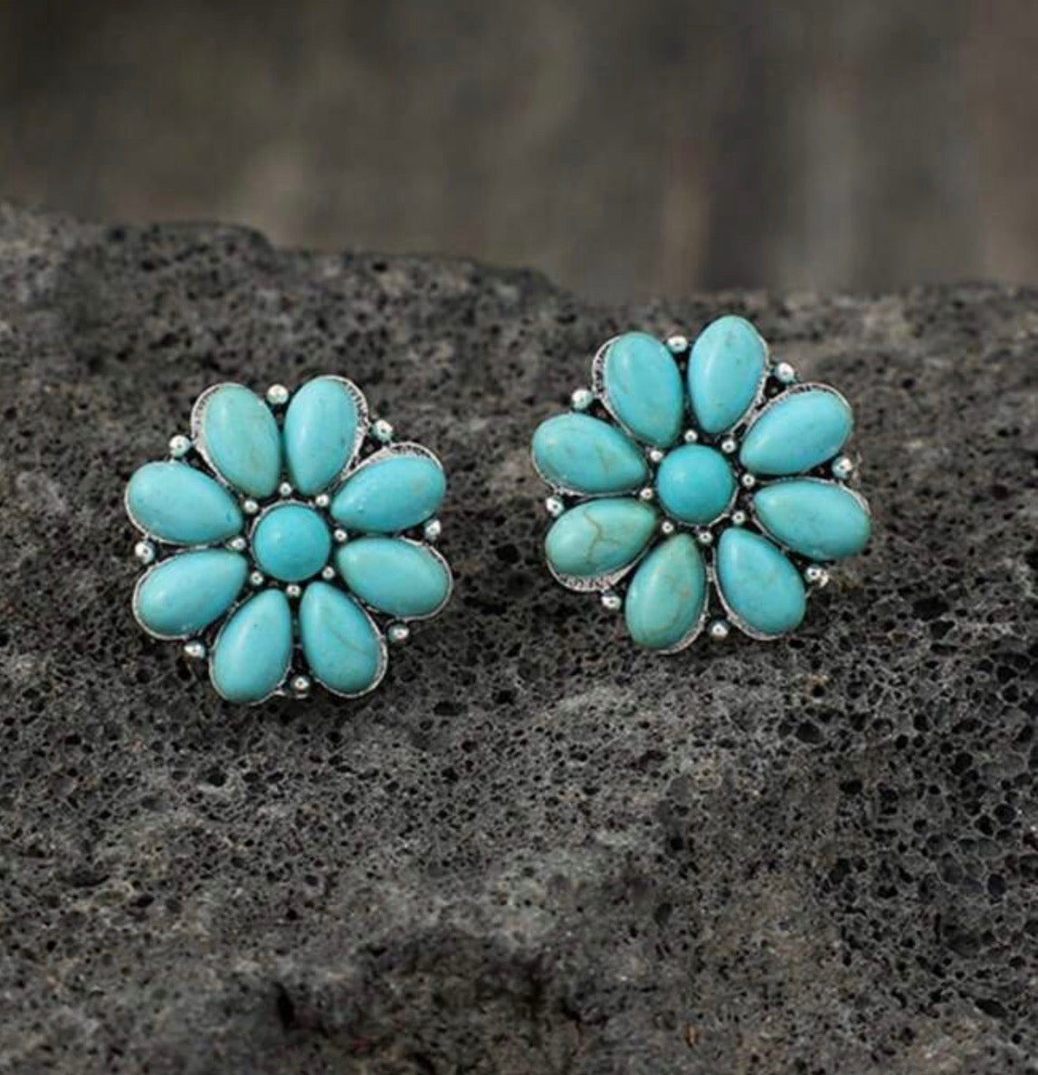 Western Flower Earrings