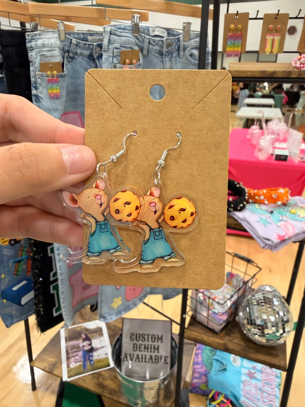 Mouse Earrings