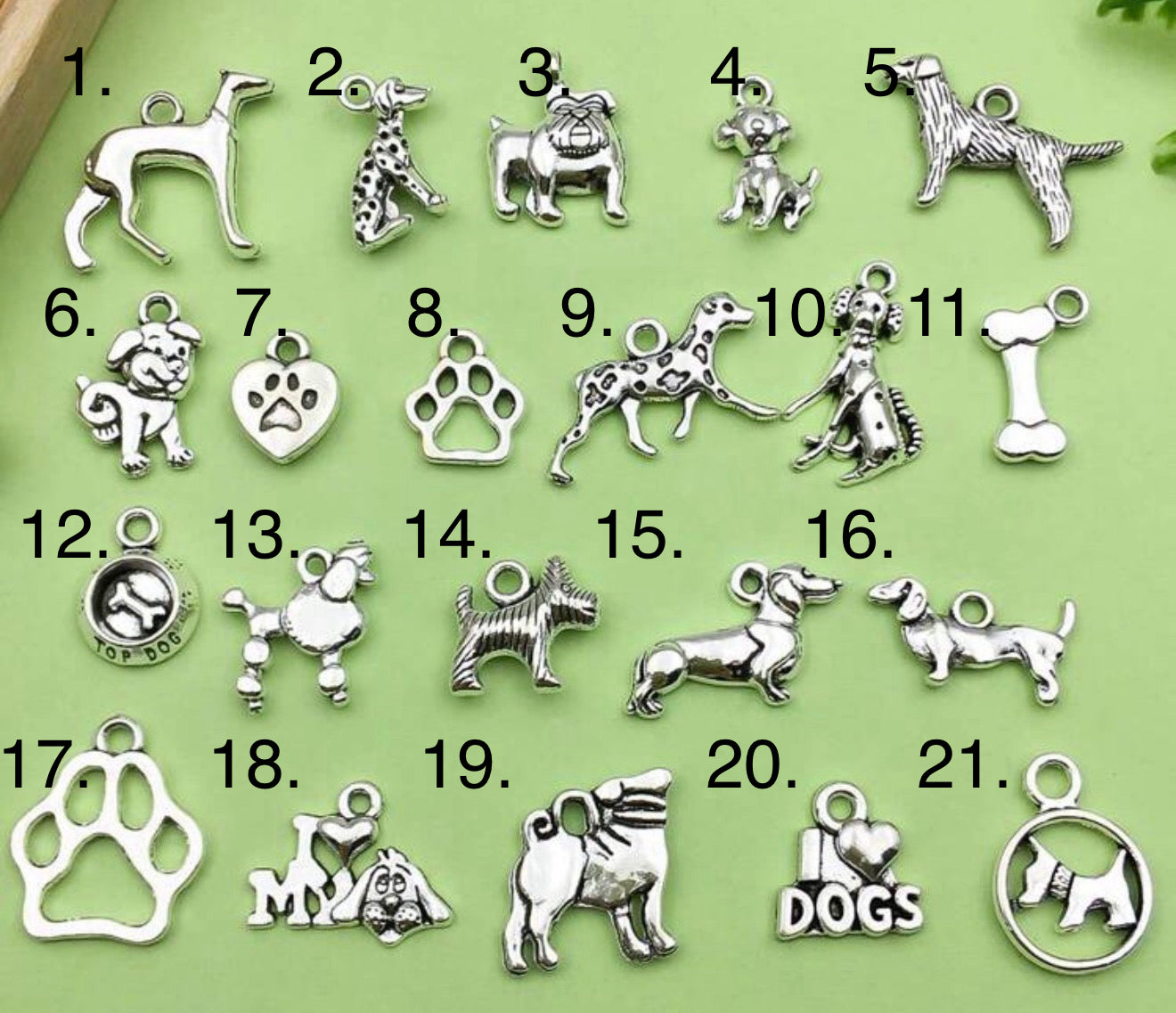 Dog Charms