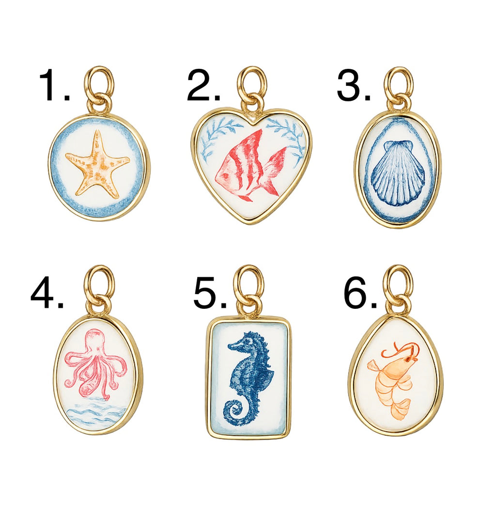 Vintage Ocean Charms