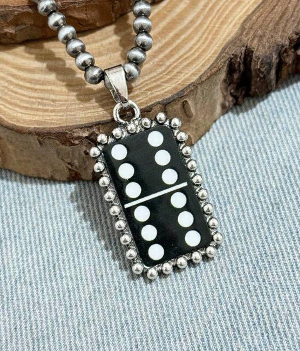 Western Domino Charm