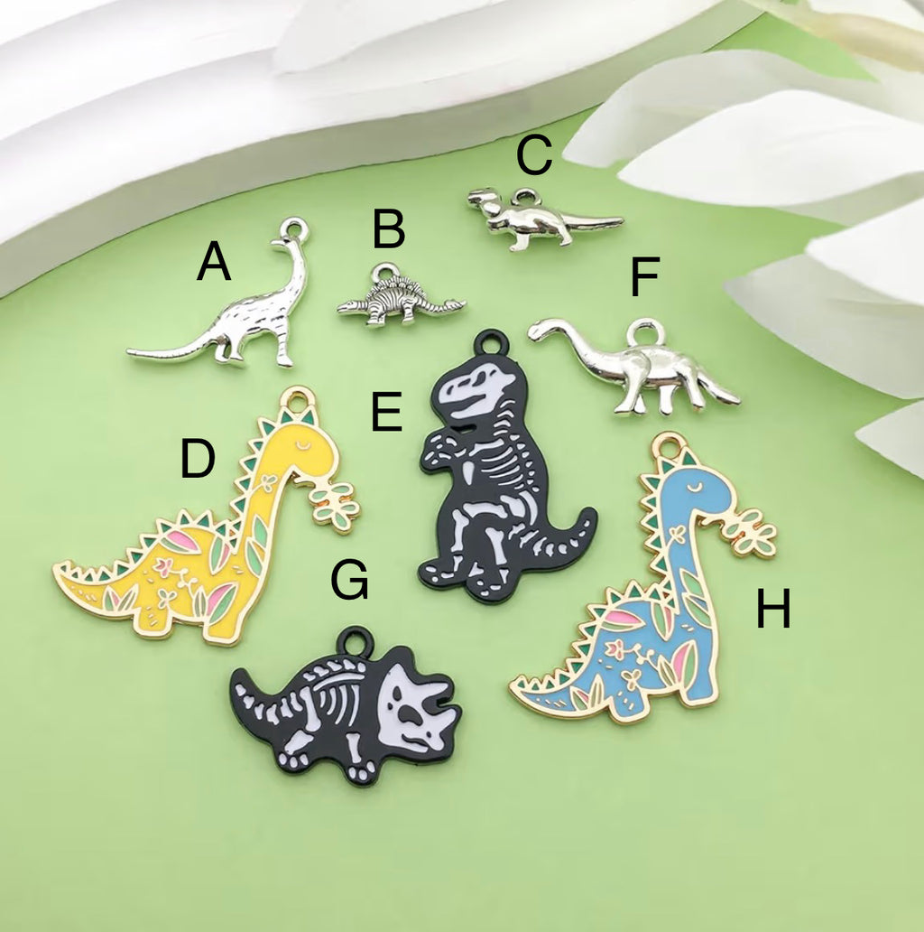 Dinosaur Charms