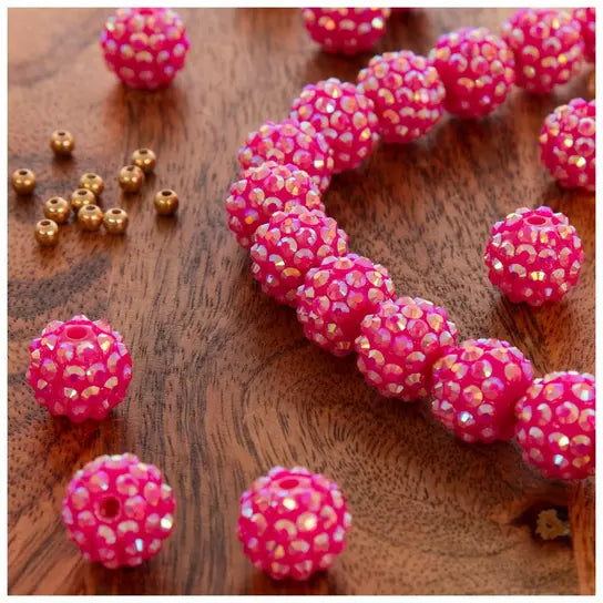 Rhinestone Bead Charms