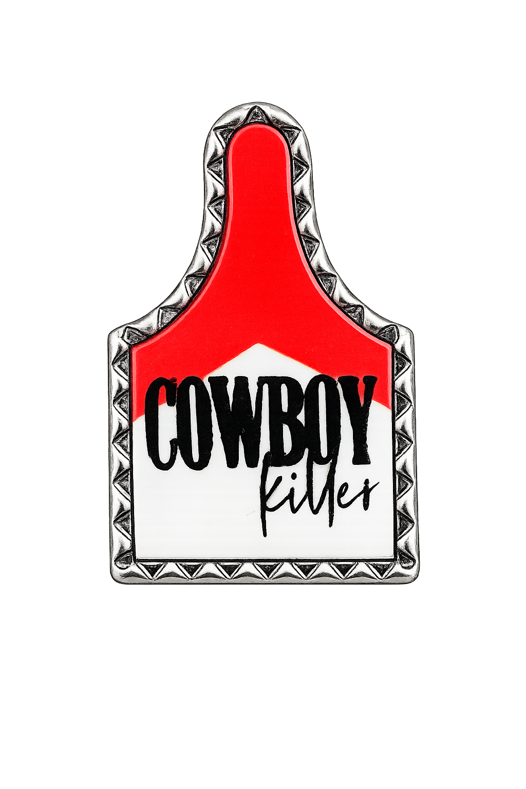 Cowboy Killer Tag Charm